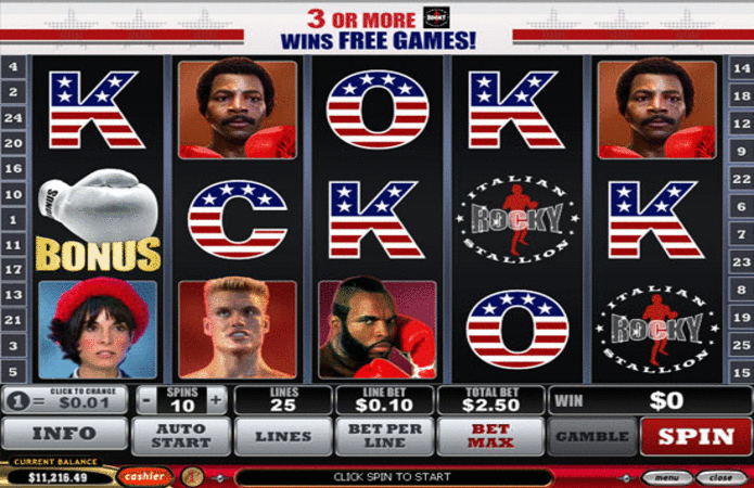 Rocky Slot Games