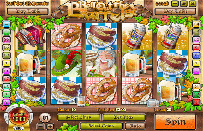 Roll Out The Barrels Slot