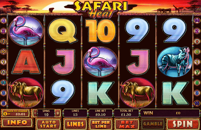 The Safari Heat slot game
