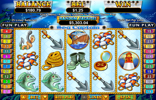 Sea Captain Slot Games