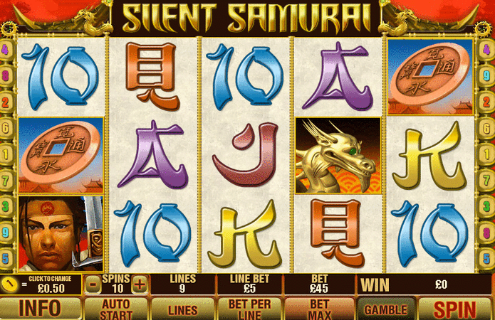 The Silent Samurai slot game