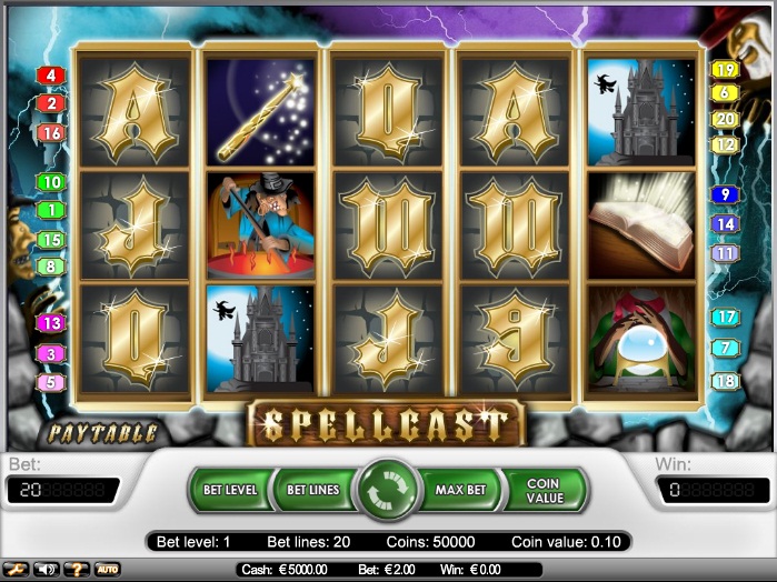 Spellcast Slot Machine