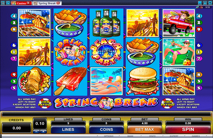 Spring Break Slot Games