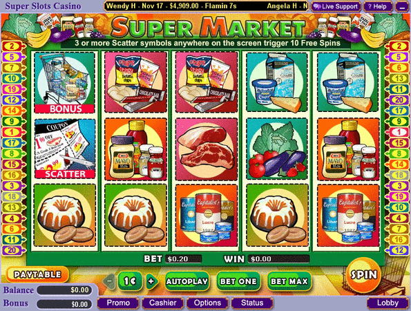 Supermarket Slot