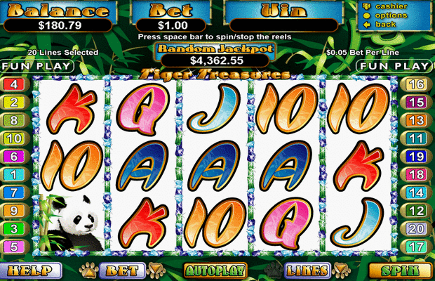 Tiger Treasures Slot Games