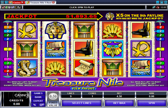 Treasure Nile Slot