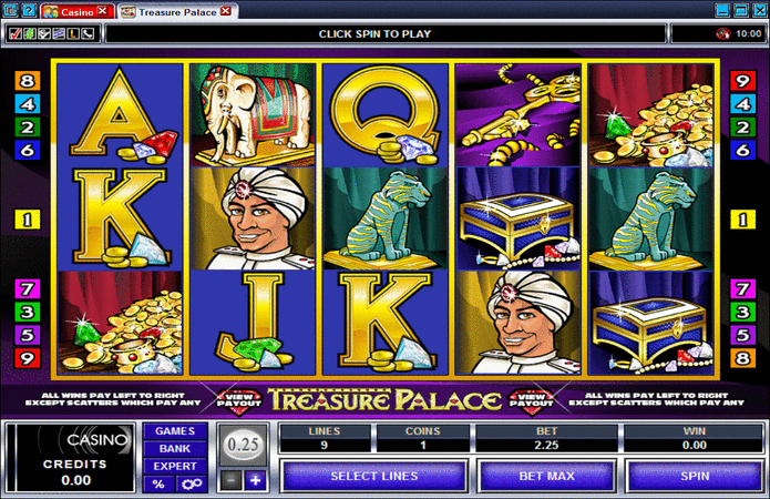 Treasure Palace Slot Machine