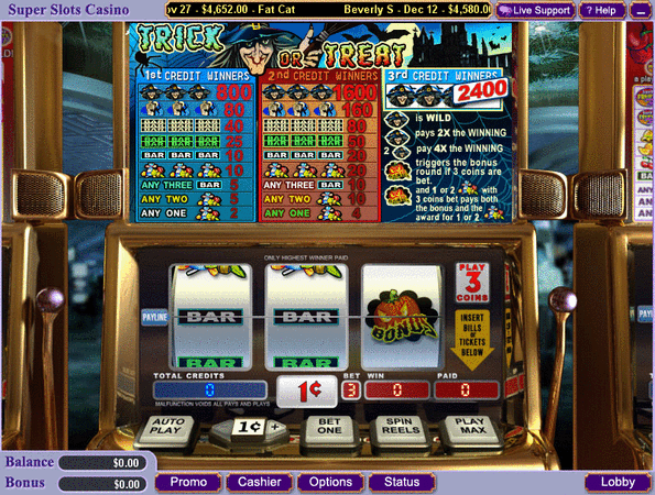 Trick Or Treat Slot Game