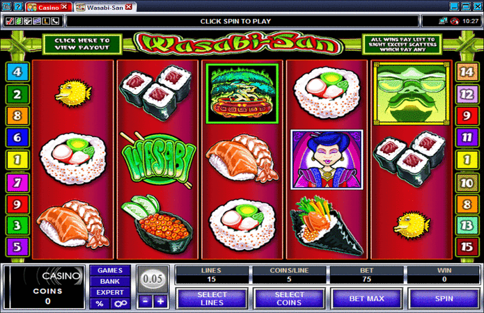 Wasabi San Slot Machine