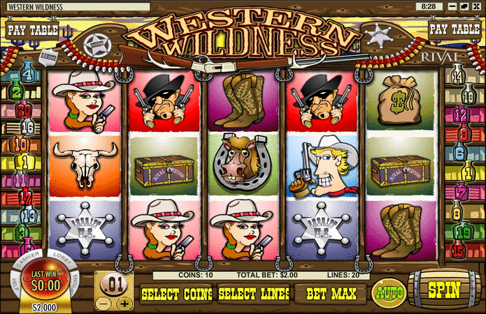 Western Wildness Slot Machine