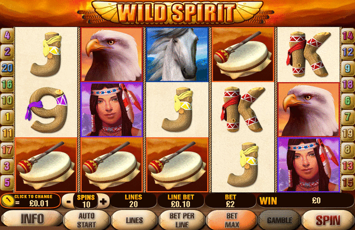 The Wild Spirit slot game