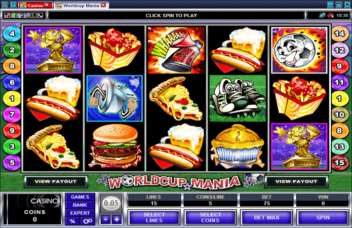 World Cup Mania Slot Games